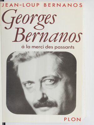 cover image of Georges Bernanos à la merci des passants
